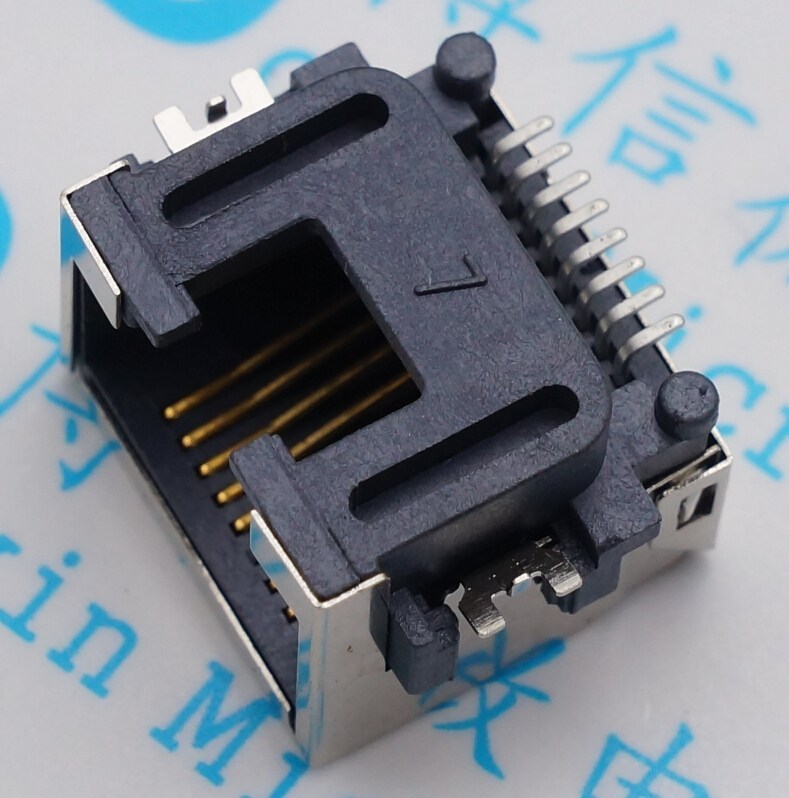 10 pcs/connectors rj45 ŷ ÷Ʈ smd rj45 Ʈũ   Ʈ h = 8.6